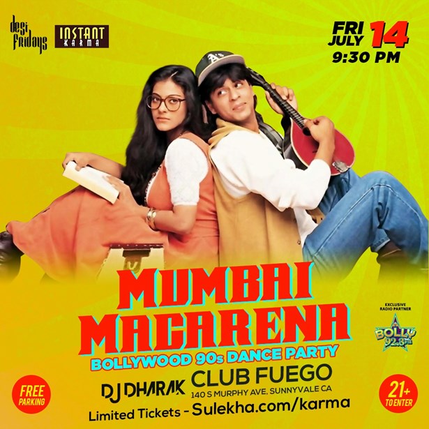 Mumbai Macarena Bollywood 90s Dance Party Featuring NYC's DJ Dharak